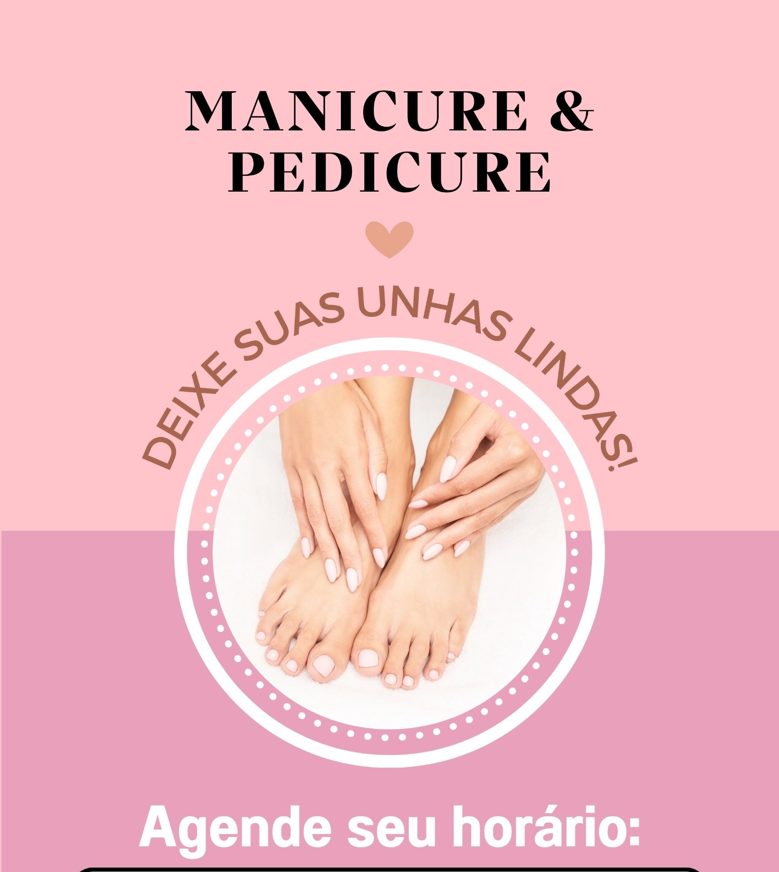 Manicure 8 Rosa Delicado